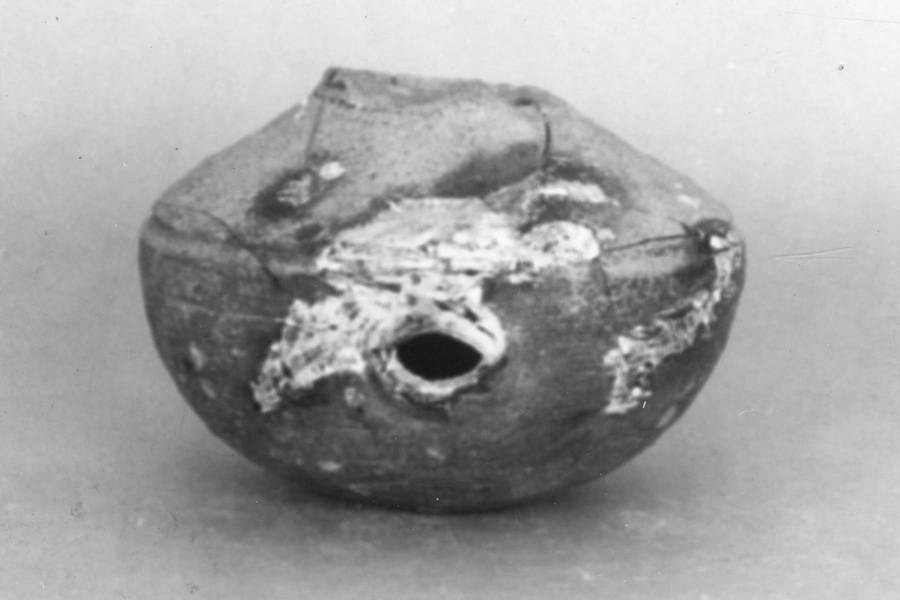 画像 稲生城跡出土品1