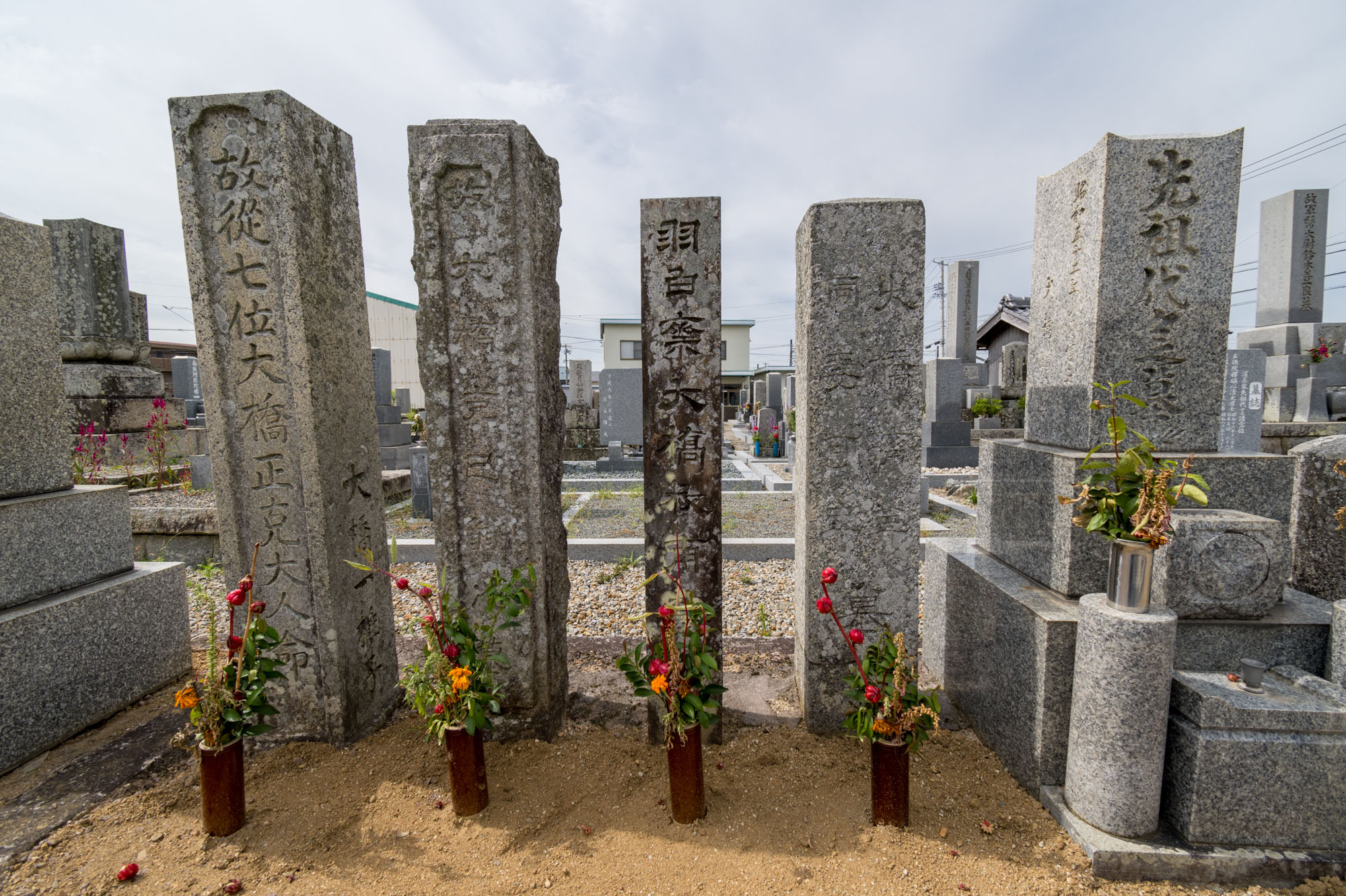  稲生墓地　羽白斎大橋叔甫墓